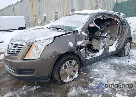 2016 Cadillac Srx Luxury Collection from USA, damaged, VIN 3GYFNBE38GS514900